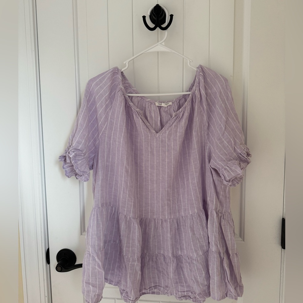 boutique purple top